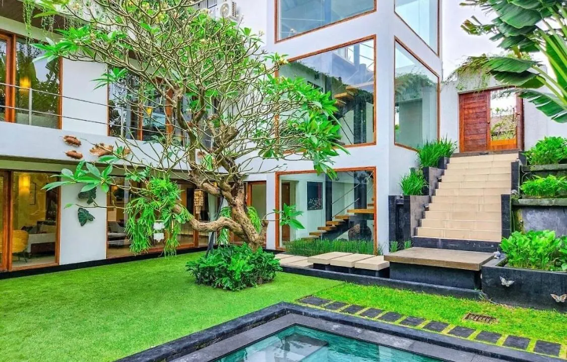Villa Viva Lavida 4 Bedroom Green Huge Vila Cyn Canggu